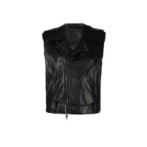Giorgio Brato Women Long Leather Gilet